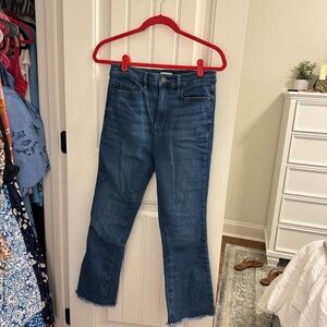 LOFT Dark Blue Flare Women's Jeans